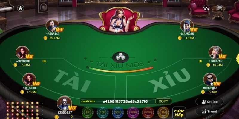 Cách chơi game tài xỉu md5 không quá khó hiểu